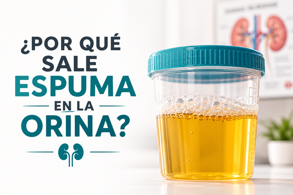¿Por qué sale espuma en la orina?